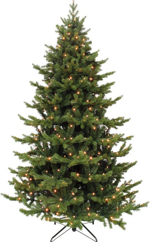 Triumph Tree Sherwood Deluxe Kunstkerstboom met LED Verlichting - 155cm - Groen