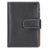Mywalit Medium Snap Wallet Portemonnee Black/ Pace