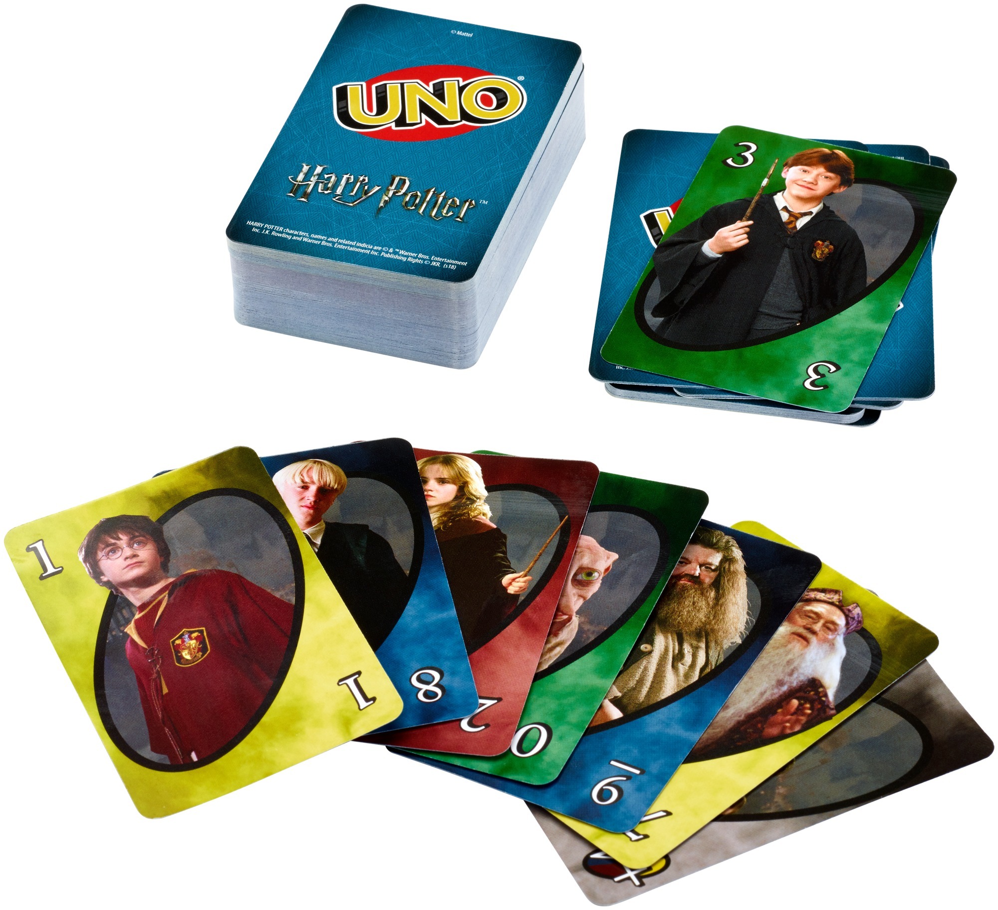 Mattel Games Uno Onder Licentie Van Harry Potter