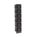 ACT C13 IEC Lock Net Entree (6x uitgang) - zwart