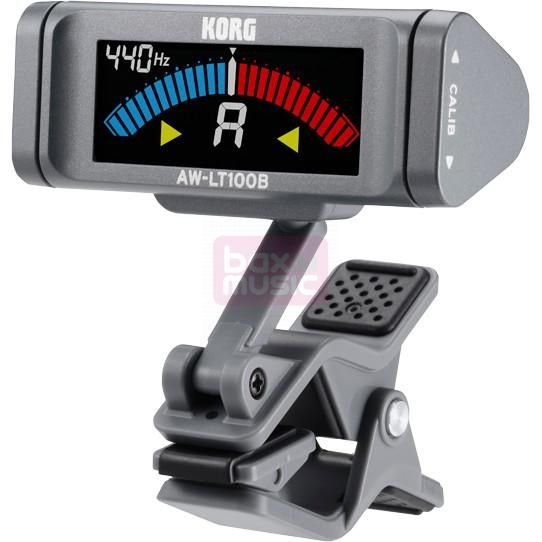 Korg AW-LT100B clip-on tuner voor basgitaar
