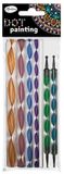 Aladine creatieve dot painting set - 7 tools voor stippen en hobby.