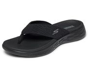 Skechers On The Go Sunny Vrouwen Teenslipper Zwart
