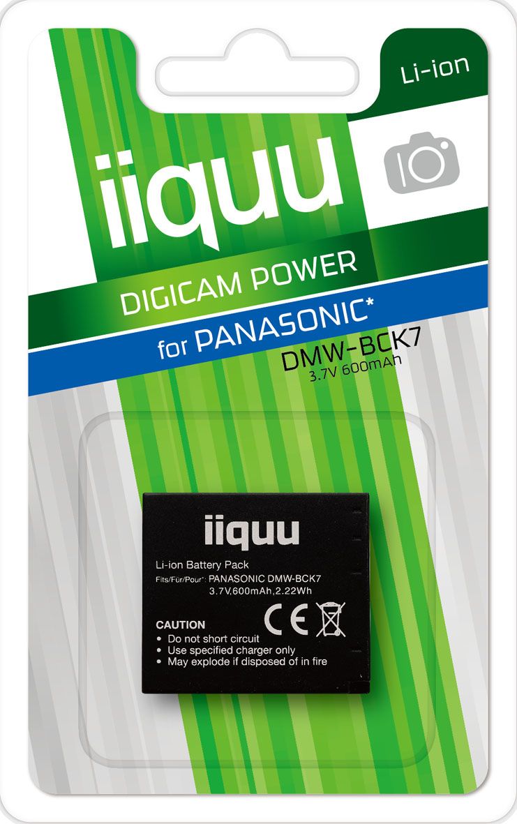 iiquu DPA018 Camera Battery