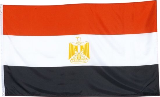 Trasal - vlag Egypte â€“ egyptische vlag 150x90cm