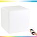 Eglo 31054 lampadaire Crosslink blanc L:40cm l:40cm H:40cm avec câble+fiche dimmable IP65 avec fonction Connect