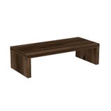 WELL HOME MOBILIARIO & DECORACIÓN Monitorhouder 9,6 x 45 x 19,6 cm, licht walnoot