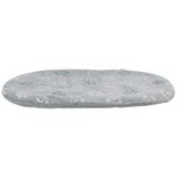 Trixie Hondenkussen Jimmy Soft Ovaal Lichtgrijs Hondenmand 44x31 cm