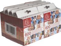 Exacompta 10x Etuis 600 zelfklevende fotohoeken - Transparant