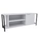 TV-tafel, Beyaz TV-tafel, 100% spaanplaat met melaminecoating, zwart