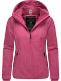 Ragwear Dames winterjas Dizzie Warm Rain Fuchsia