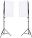 vidaXL Studiolampen 2 st professioneel 40x60 cm