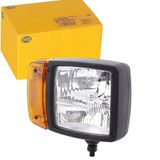 HELLA 1SA 996 120-041 Koplamp - 24V - Opbouw - Lenskleur: Geel - Stekker: AMP - Rechts voor