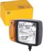 HELLA 1SA 996 120-041 Koplamp - 24V - Opbouw - Lenskleur: Geel - Stekker: AMP - Rechts voor