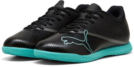 Puma Heren ULTRA 7 PLAY IT Zaalvoetbalschoenen Puma Black Intense Mint