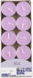 Arti Casa Geurtheelichtjes - 10 stuks - Blauwe bes - Lila/Paars - Wax - 3,5 uur