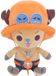 Sakami Merchandise One Piece - Chopper x Ace 11 cm Pluche knuffel - Multicolours