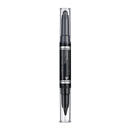 MANHATTAN Eyemazing Double Effect Eyeshadow & Liner - 001 Black - 1.6g