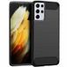 COOL Accesorios COOL Beschermhoes voor Samsung G998 Galaxy S21 Ultra Carbon Zwart