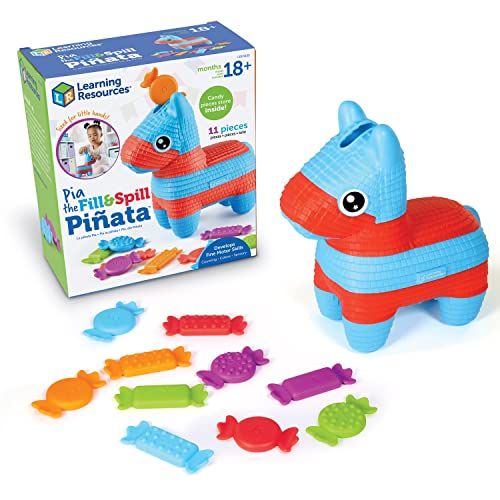 Learning Resources Pia de Vullen & Morsen Pinata Educatief Speelgoed 11-Stuk Speelset