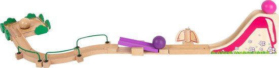 Small Foot Houten Knikkerbaan Speeltuin - Junior Marble Run - Houten Speelgoed