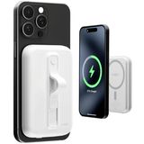 CHEROY ChargePack Mini - PowerBank sans fil - Chargeur rapide USB C 18W - 5000mAh - Compatible MagSafe - Blanc
