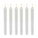 Merkloos Relaxdays LED Dinerkaarsen - 6 stuks - Wit