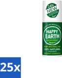 Happy Earth Déodorant Roll-On Bergamot Cedarwood 25 x 75 ml