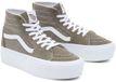 Vans Sneakers en métal avec œillets vert