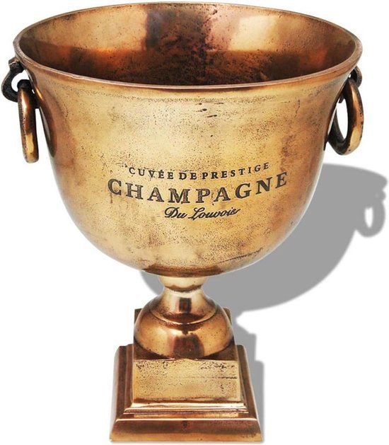 vidaXL Champagnekoeler - Koperbruin