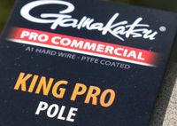 Gamakatsu King Pro Pole Barbless Onderlijnen H12 0.17mm 15cm
