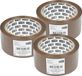 Benson Verpakkingstape - 3x - bruin - 48mm x 66m