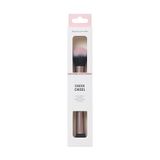 Revolution Cheek Chisel Blush & Bronze Duo Brush, Dubbelzijdige kwast voor blush & bronzer, synthetisch, vegan