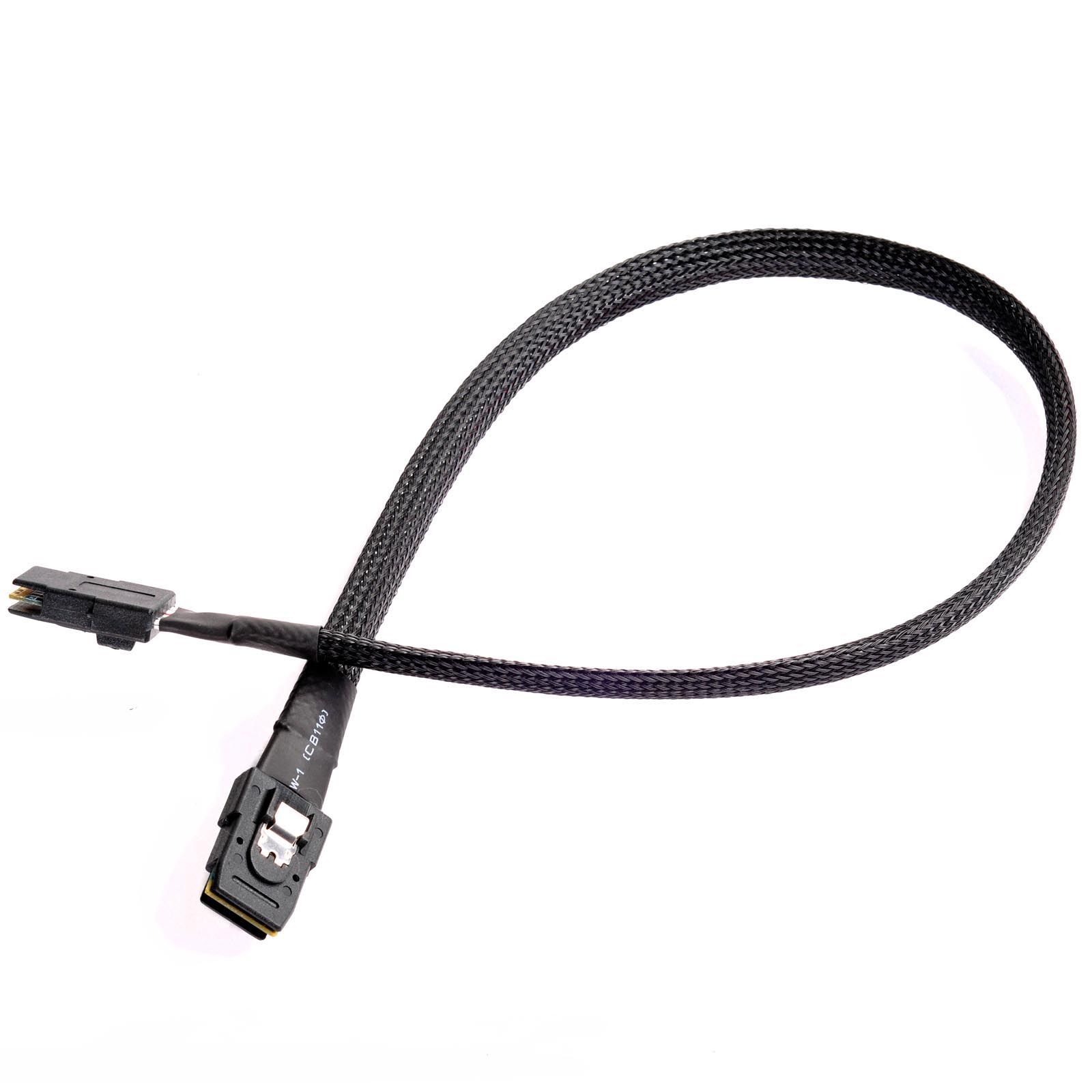 Silverstone CPS02 - SATA Power Cable - 0.5 m - Black