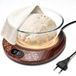 Chauffe-levain - Thermostat 18 à 43 °C - Minuterie 24 heures - Aluminium 16 cm - Env. 20 x 18,5 cm