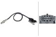 HELLA 6PN 358 186-931 NOx-sensor, NOx-katalysator - 12V - 4-polig