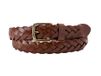 Levi's Leather Braid Belt Maat: 95 | Riemen Outlet | Heren | Bruin