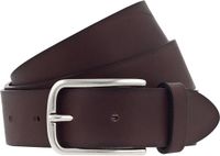 Vanzetti Leren Riem Denim Love 35mm Full Leather Belt W90 Dark Brown