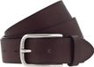 Vanzetti Leren Riem Denim Love 35mm Full Leather Belt W90 Dark Brown