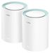 Merkloos TP-Link Wifi versterker - Mesh - Ac1200 - Dual-band - Set van 2 - Gigabit - VPN - Voor het hele huis