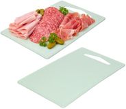 Plasticforte Planche à découper - Plastique - Vert menthe - 27 x 16 cm
