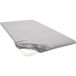 BIBERNA Drap housse en jersey pour surmatelas, 90-200 x 200 cm. (Gris, 90-100 x 200 cm)