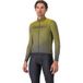 Castelli Maillot Apice Thermal manches longues Sage Bleu Twilight Mango, Taille XS.