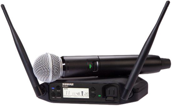 Shure GLXD24+/SM58 Draadloze Handheld Microfoon
