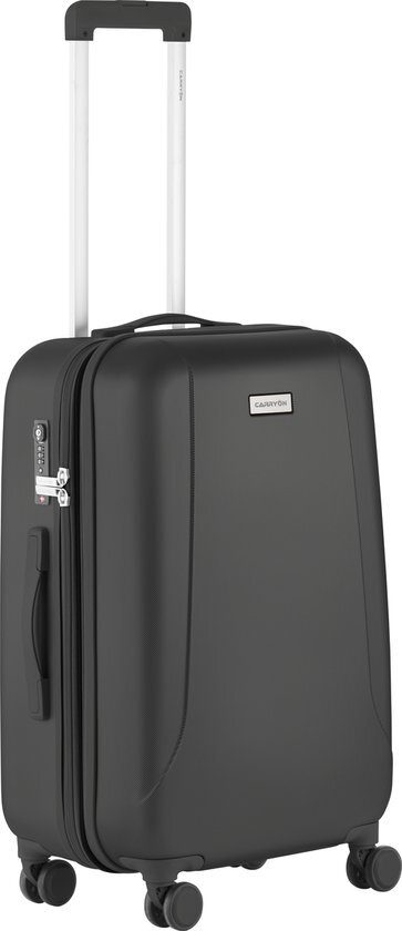 CarryOn Skyhopper Reiskoffer - 68.5cm TSA Trolley met Expander en OKOBAN - Zwart