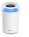 Brandson Diffuseur d'arômes et humidificateur, 2,5 litres, avec flacon amovible pour huile parfumée, 3 niveaux de brume, minuterie (8 ou 16 heures), éclairage d'ambiance en 7 couleurs, adapté aux pièces jusqu'à 50 m², blanc