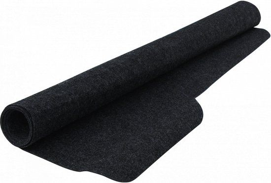 Carpoint Kofferbakmat Universeel 130x100cm - Zwart