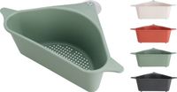 Excellent Houseware Koopman Hoek Vergiet Kunststof Zuignappen 27,5x15x8,7cm