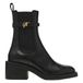 Steve Madden Charity-SM leren chelsea boots met blokhak - zwart