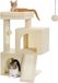 Merkloos / Sans marque Bol kattenboom - Klimmen, klauwen slijpen, relaxen / gezellige uitkijkplateaus, 50L x 35W x 77H centimeters